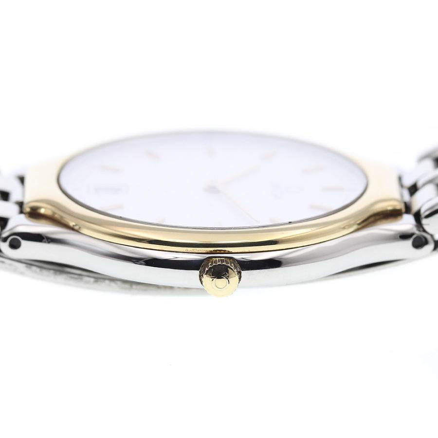 OMEGA オメガ デビル デイト YGベゼル クォーツ メンズ 良品 _916919  