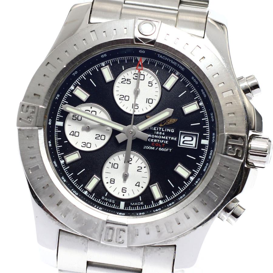 ブライトリング BREITLING A13388 コルト デイト クロノグラフ 自動巻き メンズ _917064 ブライトリング（BREITLING） BREITLING A13388 コルト デイト クロノ