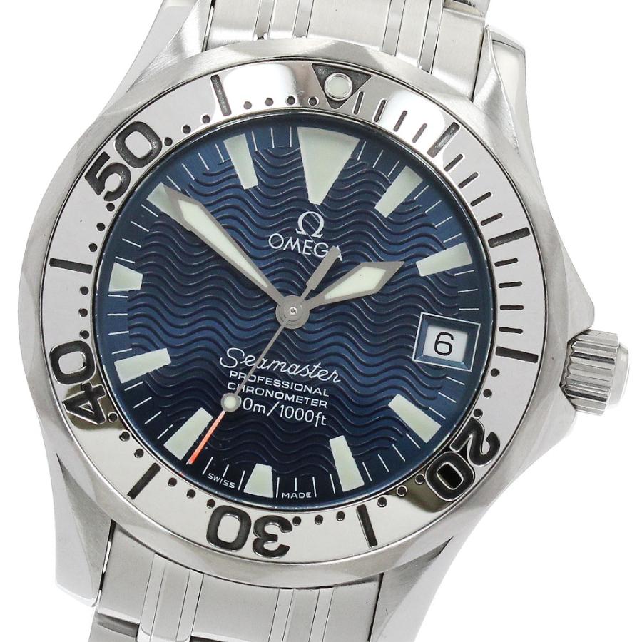 ※山の主【美品】オメガ OMEGA シーマスター生産終了モデル OMEGA（オメガ） OMEGA 2554.80 シーマスター 300m ジャックマイヨール