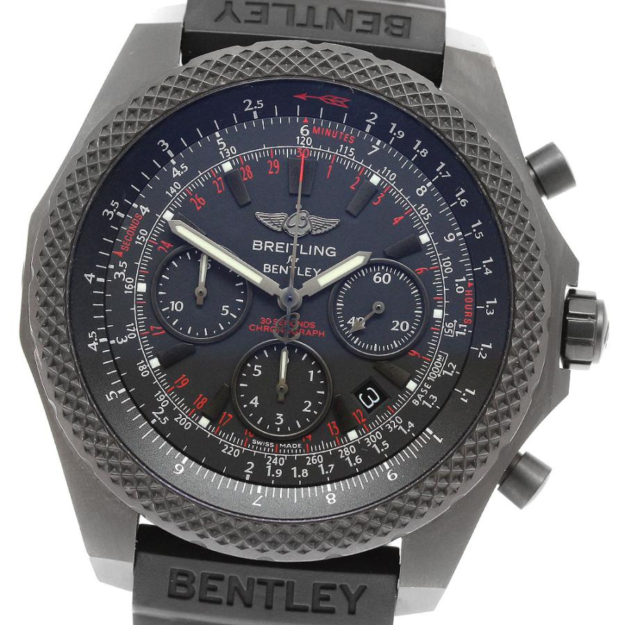 ブライトリング BREITLING V25367 ベントレー ライトボディ ミッドナイトカーボン 世界限定1000本 自動巻き メンズ 箱付き_848000 ブライトリング（BREITLING） BREITLING V25367 ベントレー ライト