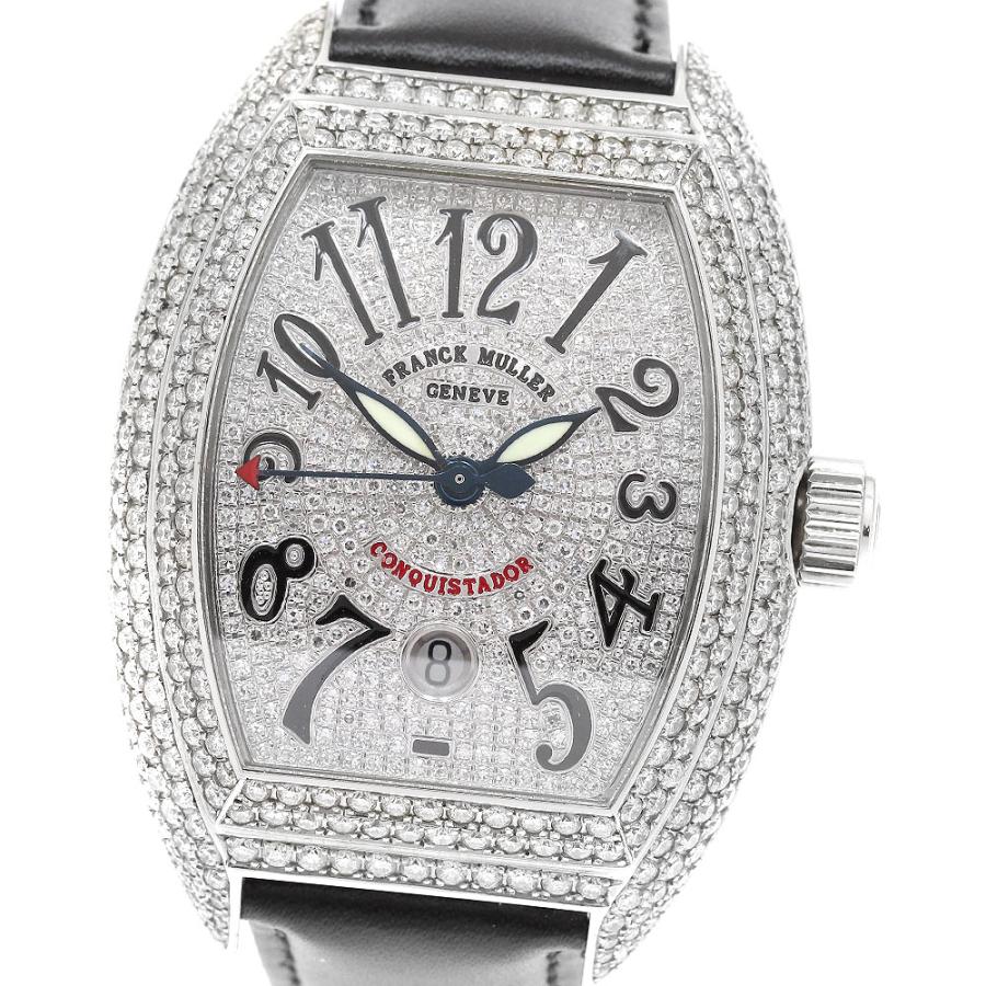 フランクミュラー FRANCK MULLER 8005SCKING コンキスタドール キング オールアフターダイヤ デイト 自動巻き メンズ _917363 FRANCK MULLER（フランクミュラー） FRANCK MULLER 8005SCKING