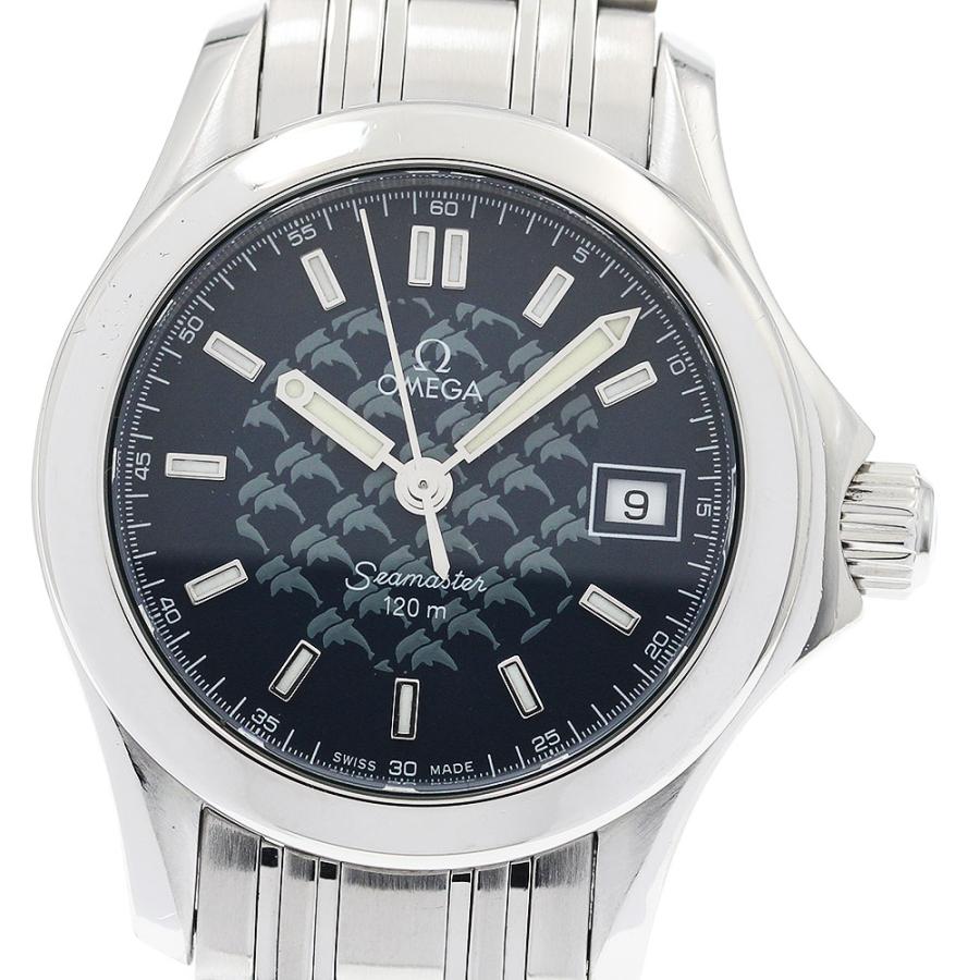 【最終値引】オメガ シーマスター120 メンズ ジャックマイヨール 2002 OMEGA（オメガ） OMEGA 2588.80 シーマスター120 ジャックマイヨール