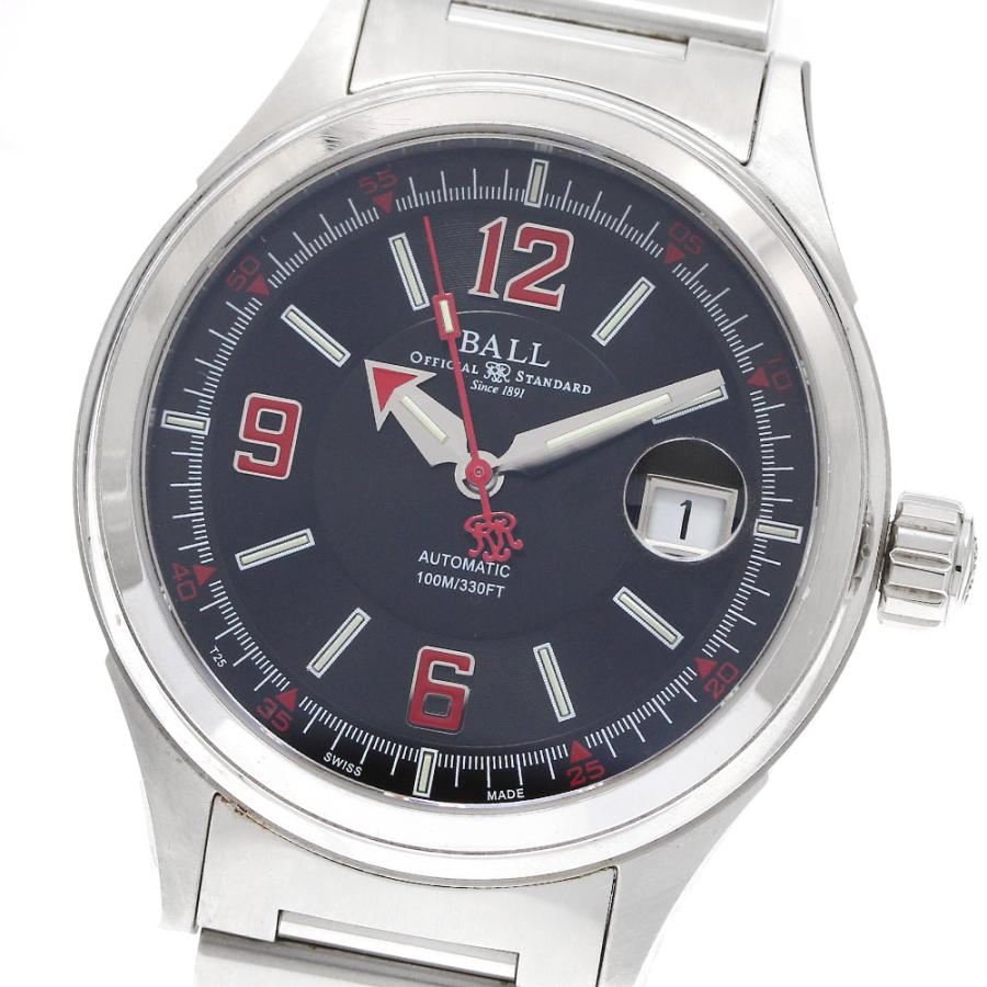 テ*て様 ボールウォッチ NM2088C ストークマンレーサー デイト 自動巻き ボールウォッチ BALLWATCH NM2088C-S2J-BKRD ストークマン レーサー
