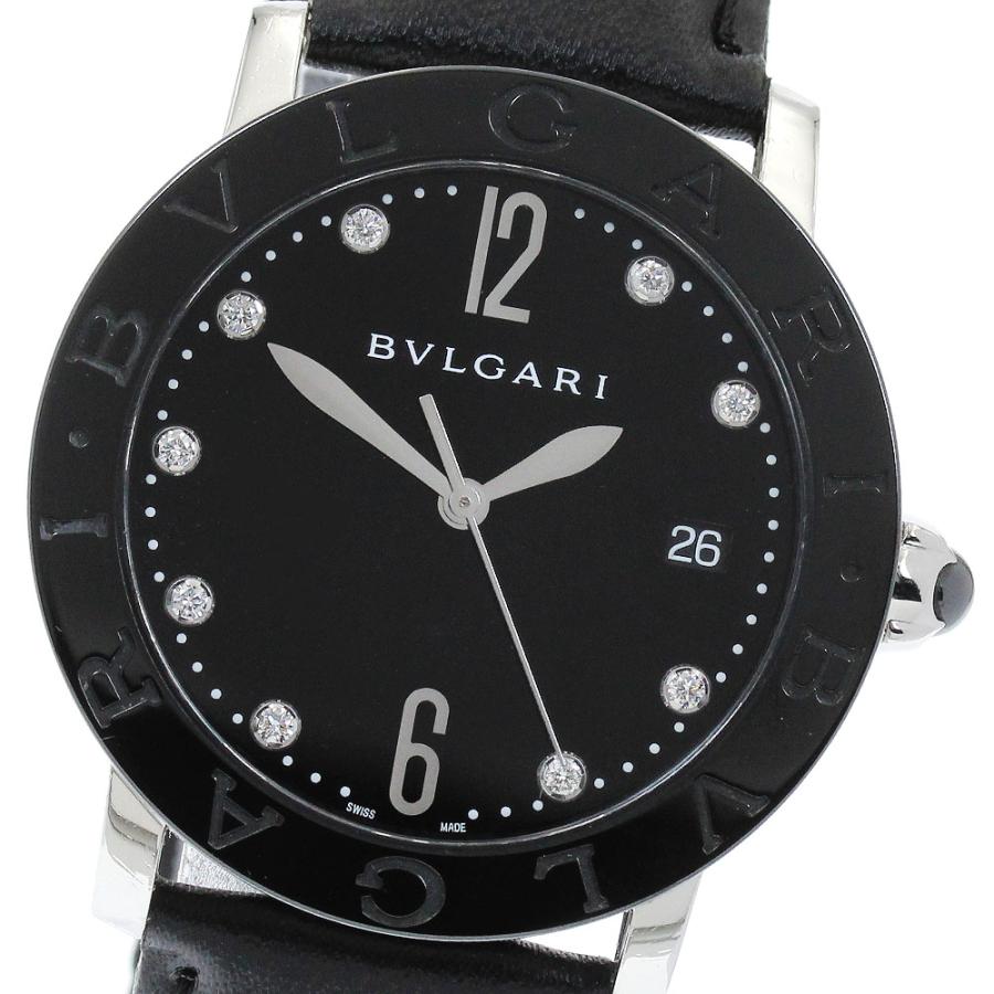 ブルガリ BVLGARI BBL37SC ブルガリブルガリ 9Pダイヤ デイト 自動巻き メンズ _951673 BVLGARI（ブルガリ） BVLGARI BBL37SC ブルガリブルガリ 9Pダイヤ