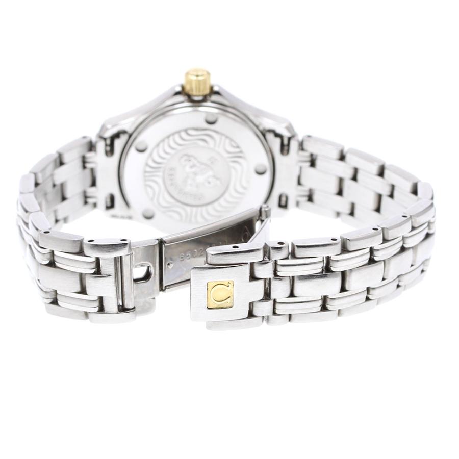 オメガ OMEGA 2481.80 シーマスター120M YGベゼル デイト クォーツ レディース _919408 OMEGA（オメガ） OMEGA 2481.80 シーマスター120M YGベゼル デイト