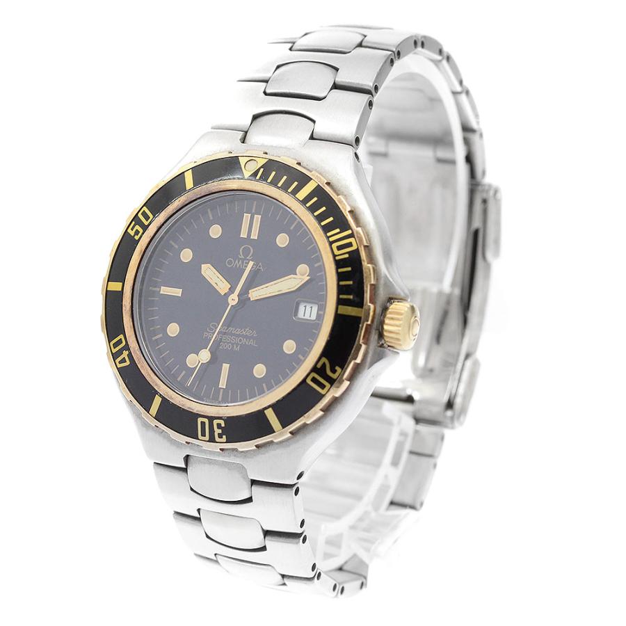 オメガ OMEGA シーマスタープロフェッショナル200 クォーツ OMEGA（オメガ） シーマスター200 デイト YGベゼル クォーツ メンズ