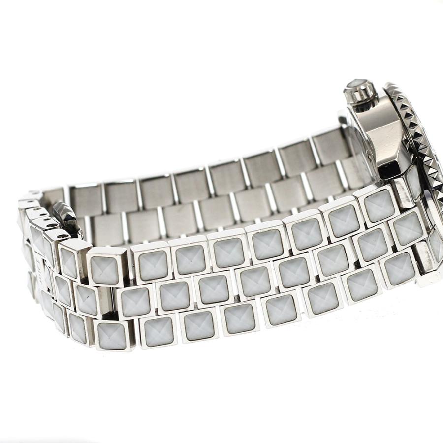 ディオール Dior CD112113 クリスタル ダイヤベゼル クォーツ