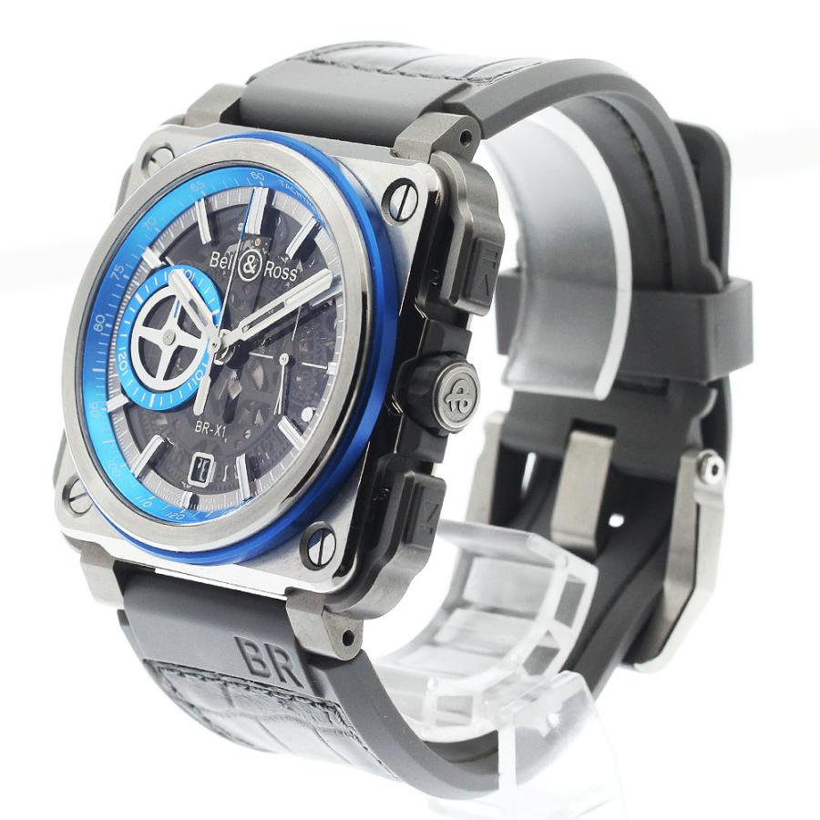 ベル＆ロス Bell＆Ross BRX1-AL-TI-BLU BR-X1 ハイパーステラー 世界250本限定 クロノグラフ 自動巻き メンズ 良品 保証書付き_920156 ベル&ロス Bell＆Ross BRX1-AL-TI-BLU BR-X1 ハイパーステラー 世界250
