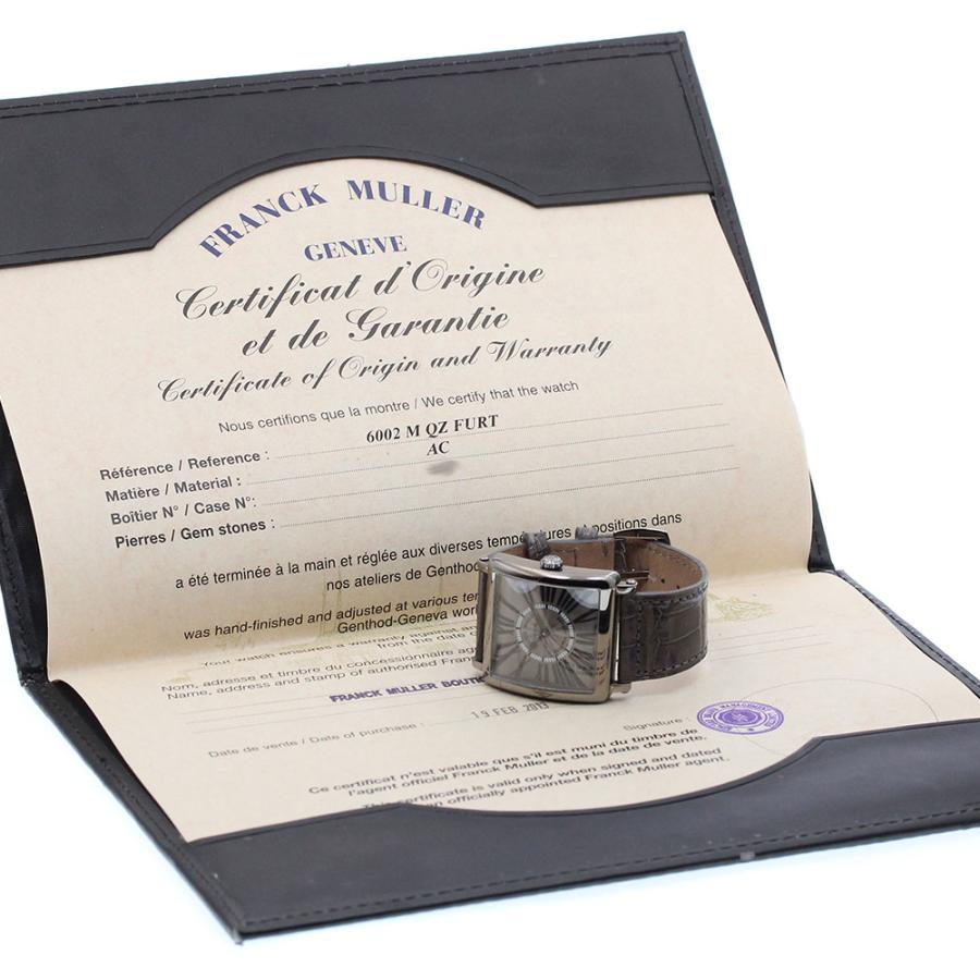 FRANCK MULLER（フランクミュラー） FRANCK MULLER 6002MQZF マスター