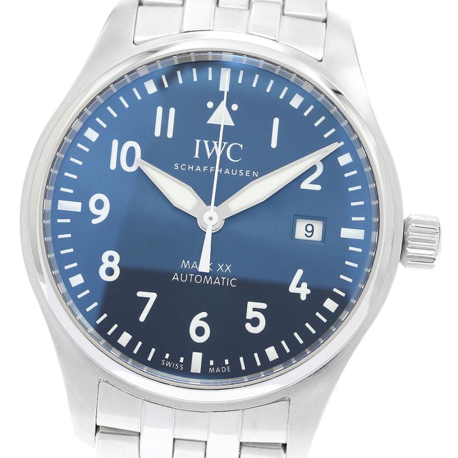 IWC IWC SCHAFFHAUSEN IW328204 パイロットウォッチ マークXX デイト 自動巻き メンズ 良品 保証書付き_920807 IWC SCHAFFHAUSEN（IWCシャフハウゼン） IWC IWC SCHAFFHAUSEN