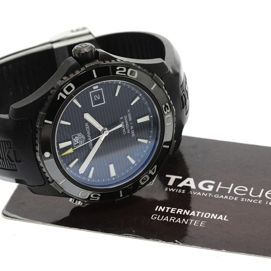 TAG HEUER（タグ・ホイヤー） TAG HEUER WAK2180 アクアレーサー キャリバー5 自動巻き メンズ 保証書付き ...