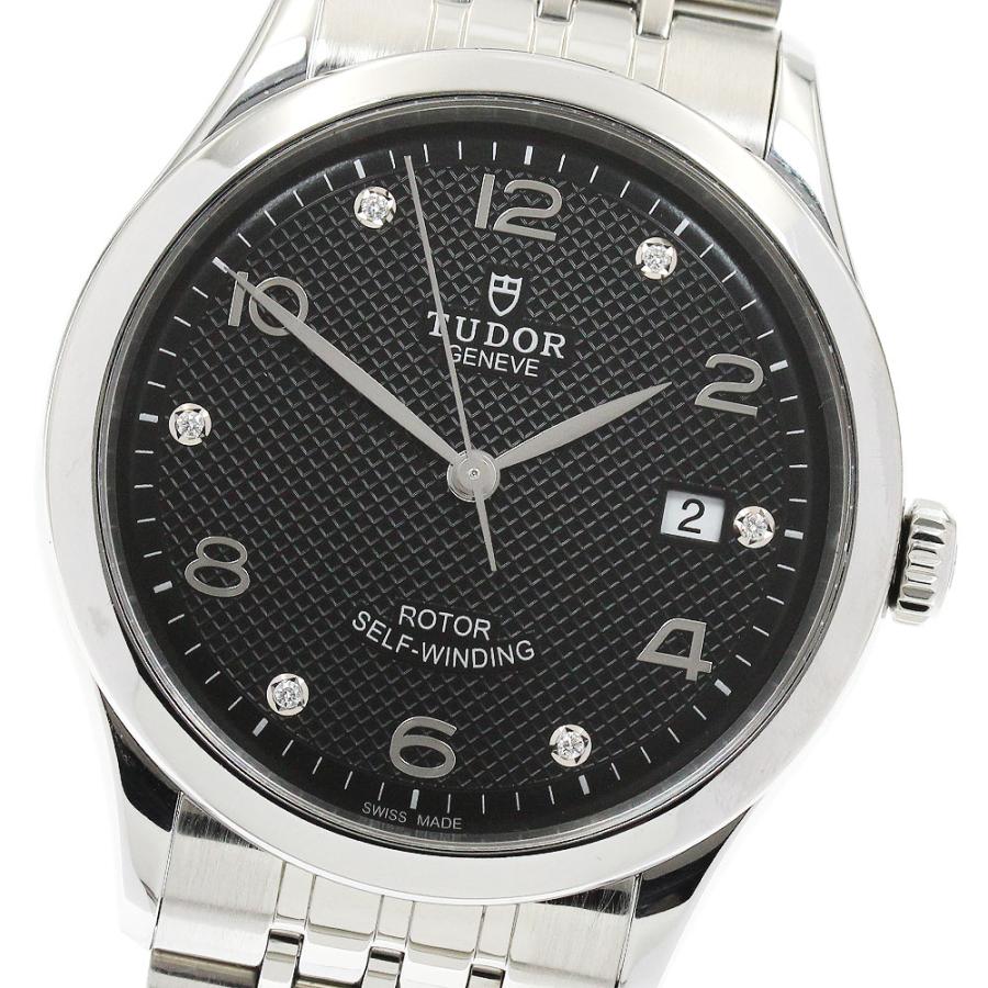 チュードル TUDOR 91550 1926 デイト 6Pダイヤ 自動巻き メンズ 保証書付き_920855 TUDOR（チューダー） チュードル TUDOR 91550 1926 デイト 6Pダイヤ