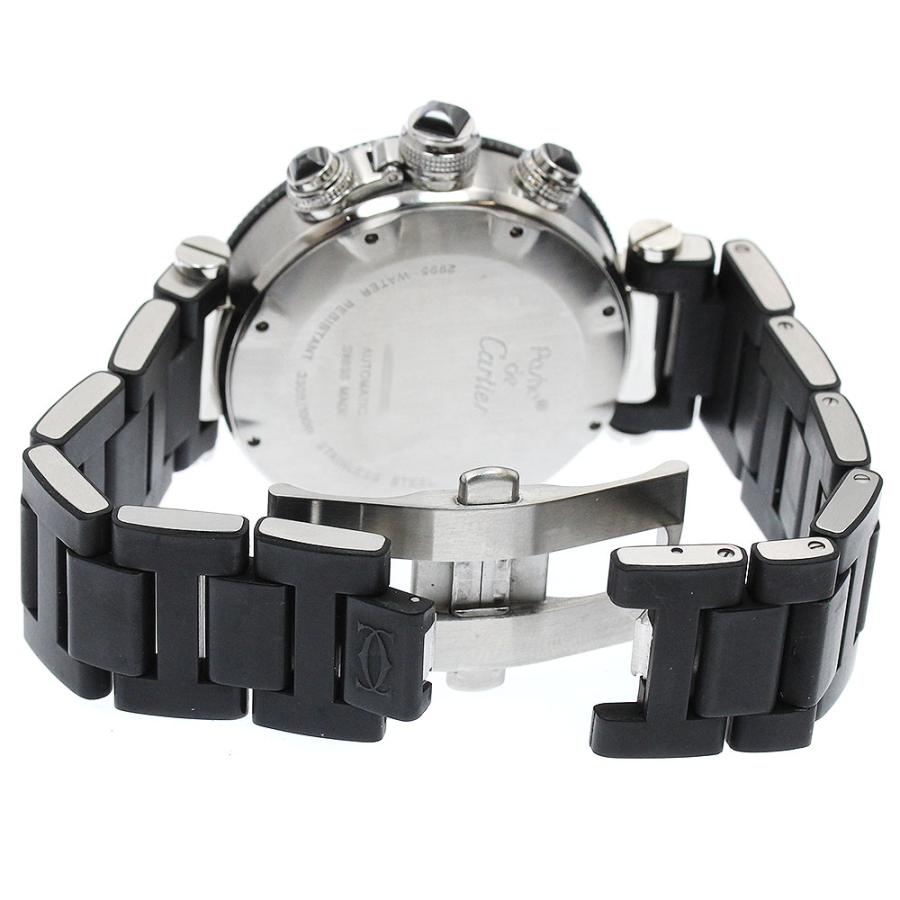 カルティエ CARTIER W31088U2 パシャ シータイマー デイト クロノグラフ 自動巻き メンズ 保証書付き_965010 Cartier（カルティエ） CARTIER W31088U2 パシャ シータイマー デイト