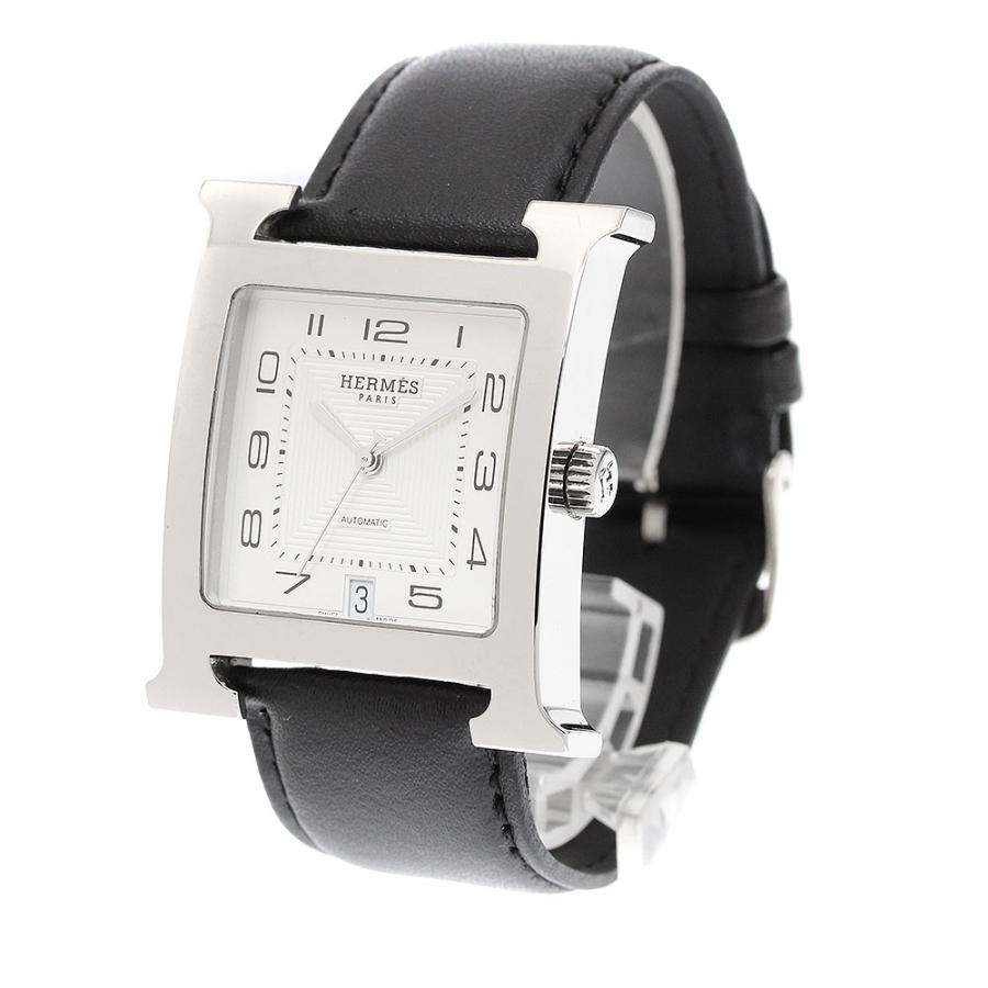 HERMES（エルメス） HERMES HH2.810 Hウォッチ デイト 自動巻き メンズ