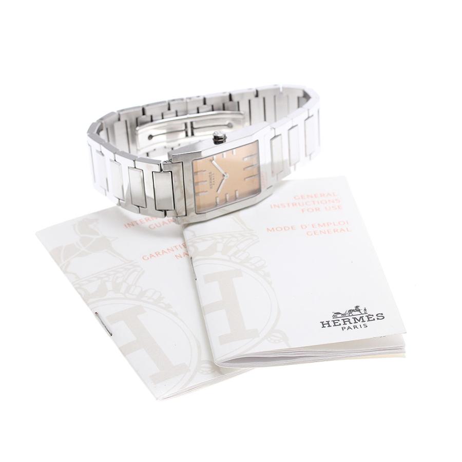【付属品完備】エルメス HERMES タンデム TA1.710 クォーツ HERMES】エルメス『タンデム』TA1.710 メンズ クォーツ 1週間保証