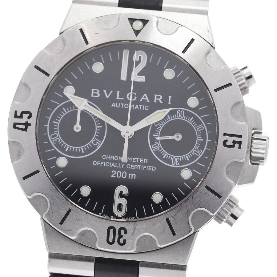 ベルト訳あり ブルガリ BVLGARI SC38S ディアゴノ スクーバー クロノグラフ 自動巻き メンズ _921227 BVLGARI（ブルガリ） ベルト訳あり BVLGARI SC38S ディアゴノ