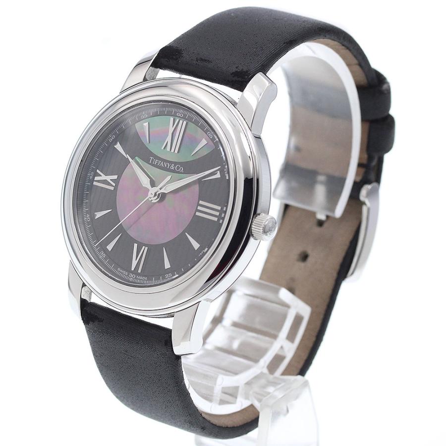 ティファニー TIFFANY&Co. Z0046.17.10A90A40A マークラウンド クォーツ レディース 保証書付き_921230【ev10】の画像