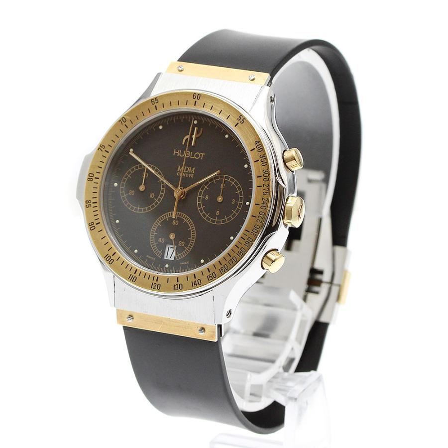 HUBLOT（ウブロ） ベルト訳あり HUBLOT 1621.2 MDM クロノグラフ YG
