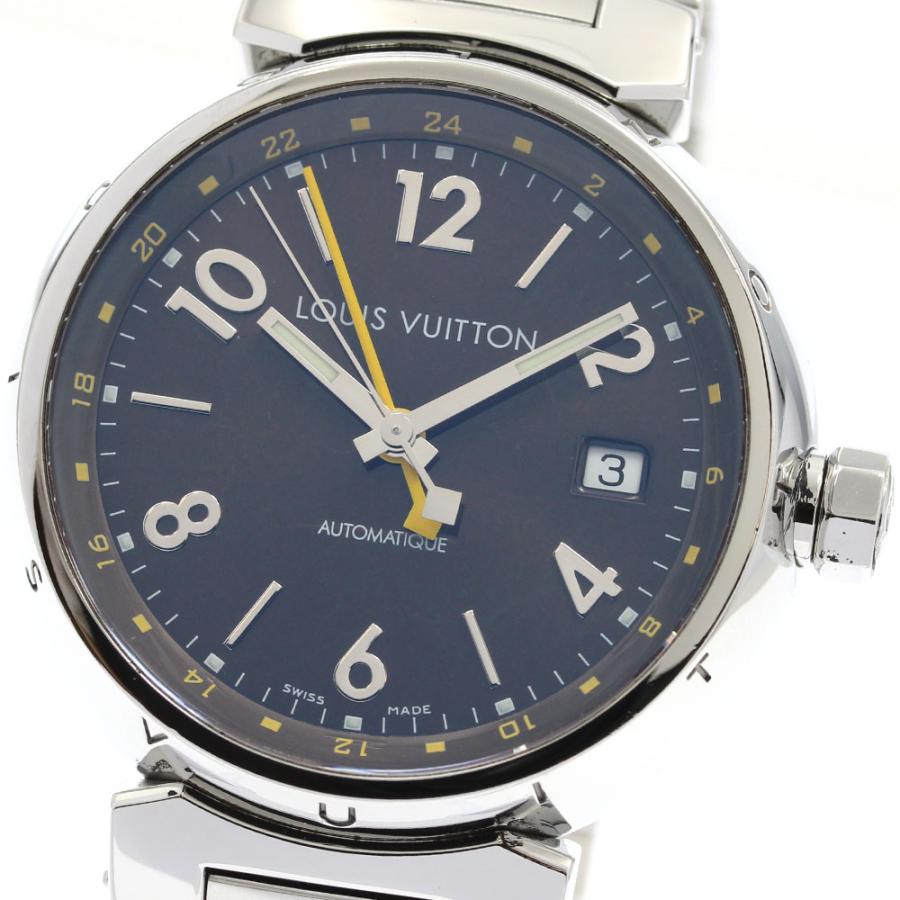 ルイヴィトン タンブール GMT Q1131 メンズ 自動巻き LOUIS VUITTON（ルイ・ヴィトン） LOUIS VUITTON Q1131 タンブール GMT