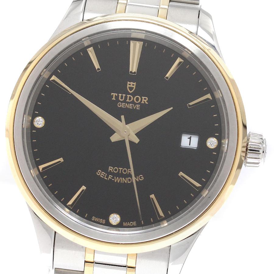 チュードル TUDOR 12503 スタイル 3Pダイヤ 自動巻き メンズ 良品 保証書付き_921830 TUDOR（チューダー） チュードル TUDOR 12503 スタイル 3Pダイヤ 自動