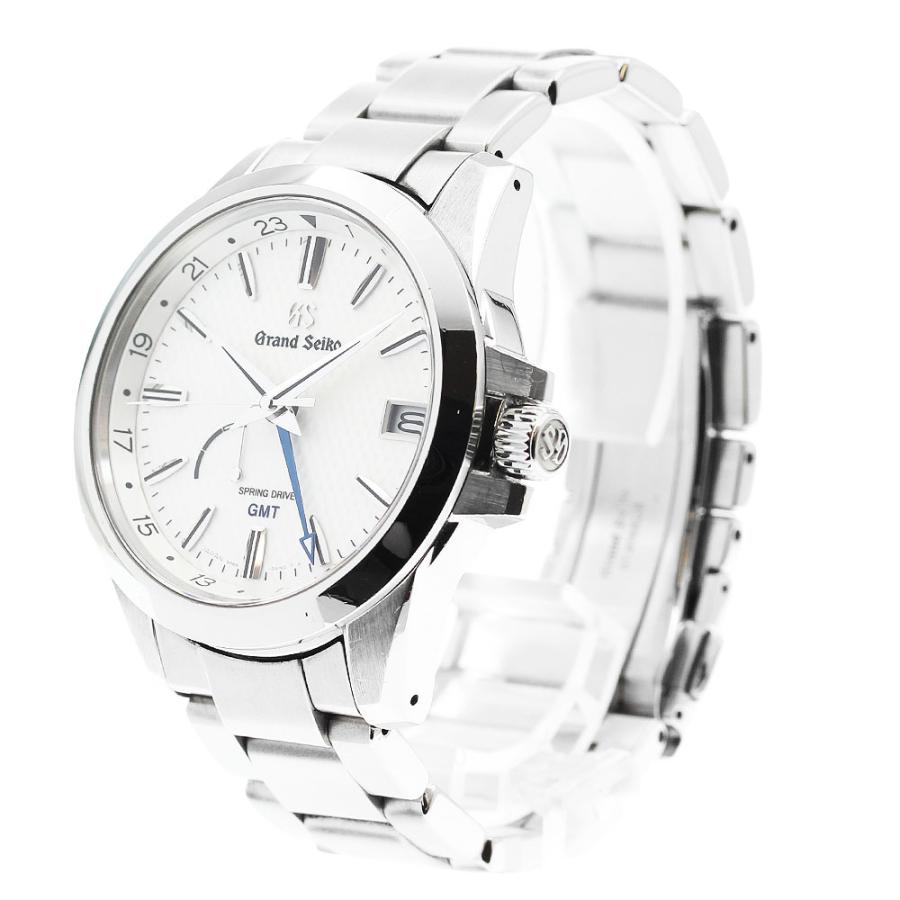 セイコー SEIKO SBGE209/9R66-0AE0 グランドセイコー GMT パワーリザーブ スプリングドライブ メンズ 箱・保証書付き_922164 SEIKO（セイコー） SEIKO SBGE209/9R66-0AE0 グランドセイコー GMT
