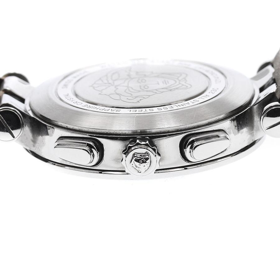 VERSACE メンズクォーツ腕時計 シルバー/ブラック 美品 未使用 VERSACE ヴェルサーチェ 腕時計 シルバー メンズ VESO01123 | かぜと