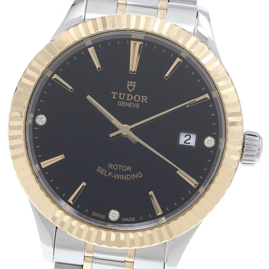 チュードル TUDOR 12513 スタイル YGベゼル 3Pダイヤモンド 自動巻き メンズ 保証書付き_922617 TUDOR（チューダー） チュードル TUDOR 12513 スタイル YGベゼル 3P