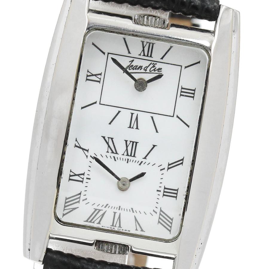 ジャンイブ Jean d'Eve デュアルタイム クォーツ メンズ _922747
