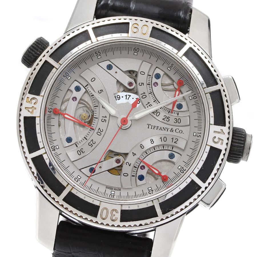 TIFFANY&Co.（ティファニー） マーク T-57 デイト レトログラード 自動