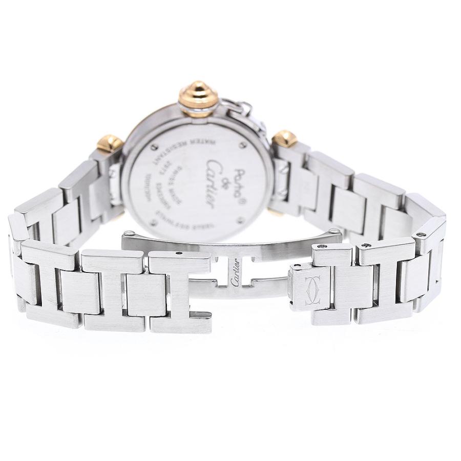 カルティエ CARTIER WJ124021 ミスパシャ K18PG ダイヤベゼル クォーツ レディース _923305 Cartier（カルティエ） CARTIER WJ124021 ミスパシャ K18PG ダイヤ