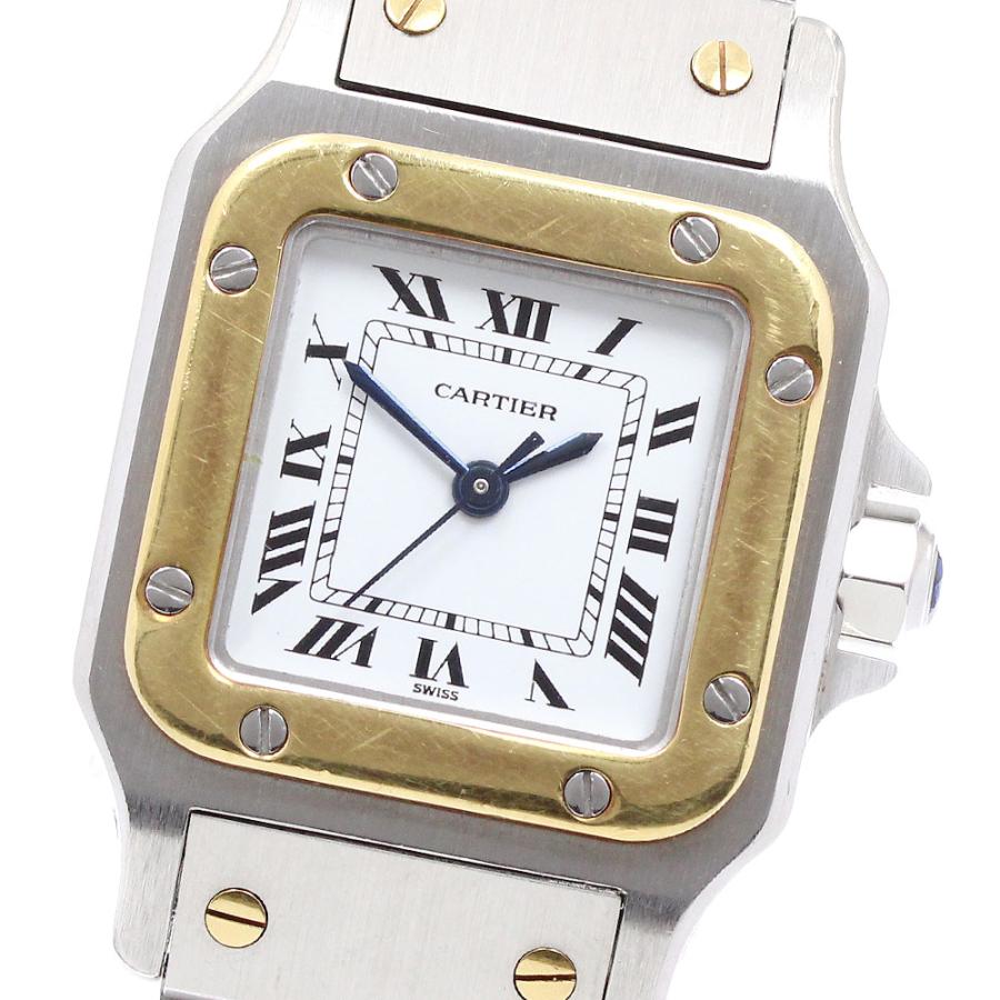 Cartier（カルティエ） サントスガルベSM 自動巻き レディース _923493