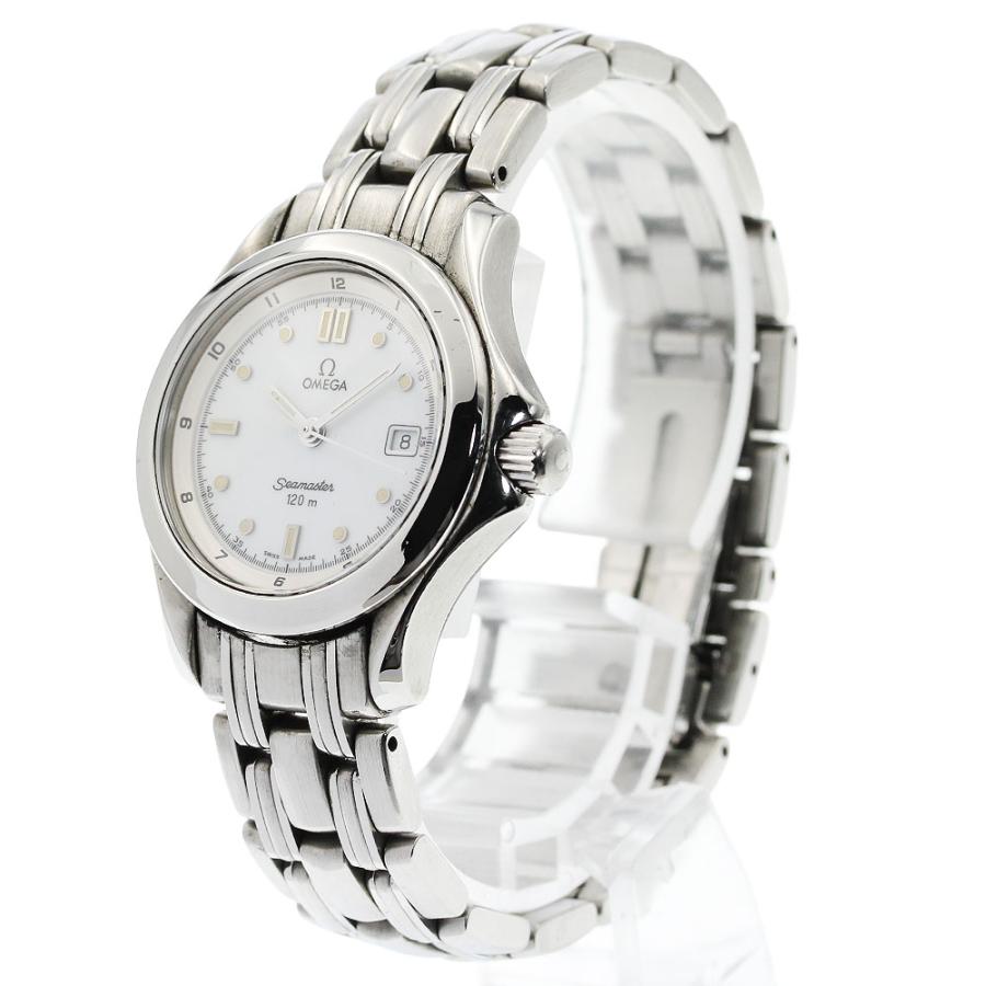 オメガ OMEGA 2571.20 シーマスター120M デイト クォーツ レディース _930050 OMEGA（オメガ） OMEGA 2571.20 シーマスター120M デイト クォーツ