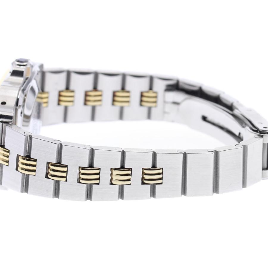 訳あり カルティエ CARTIER サントスガルべSM YGコンビ ゴドロンブレス 自動巻き レディース _930085 Cartier（カルティエ） 訳あり サントスガルべSM YGコンビ ゴドロン