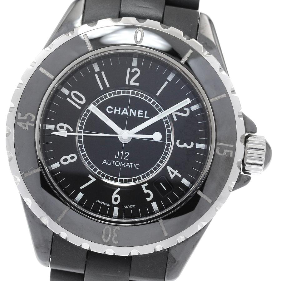 CHANEL（シャネル） CHANEL H0684 J12 黒セラミック 38mm ラバー