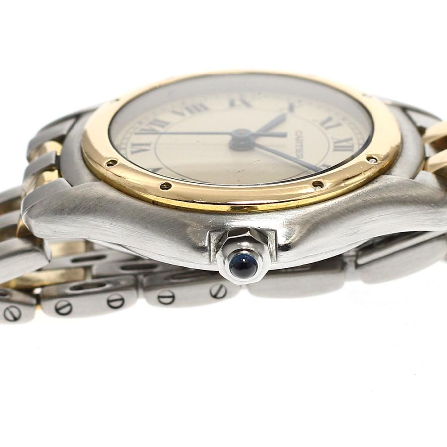 カルティエ CARTIER W35005B6 パンテールクーガーSM 2ロウ デイト クォーツ レディース _930440 Cartier（カルティエ） CARTIER W35005B6 パンテールクーガーSM 2ロウ