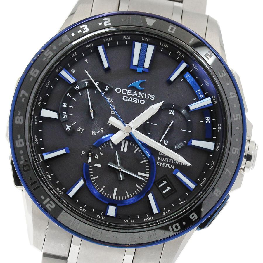 CASIO（カシオ） CASIO OCW-G1200-1AJF オシアナス GPS デイト