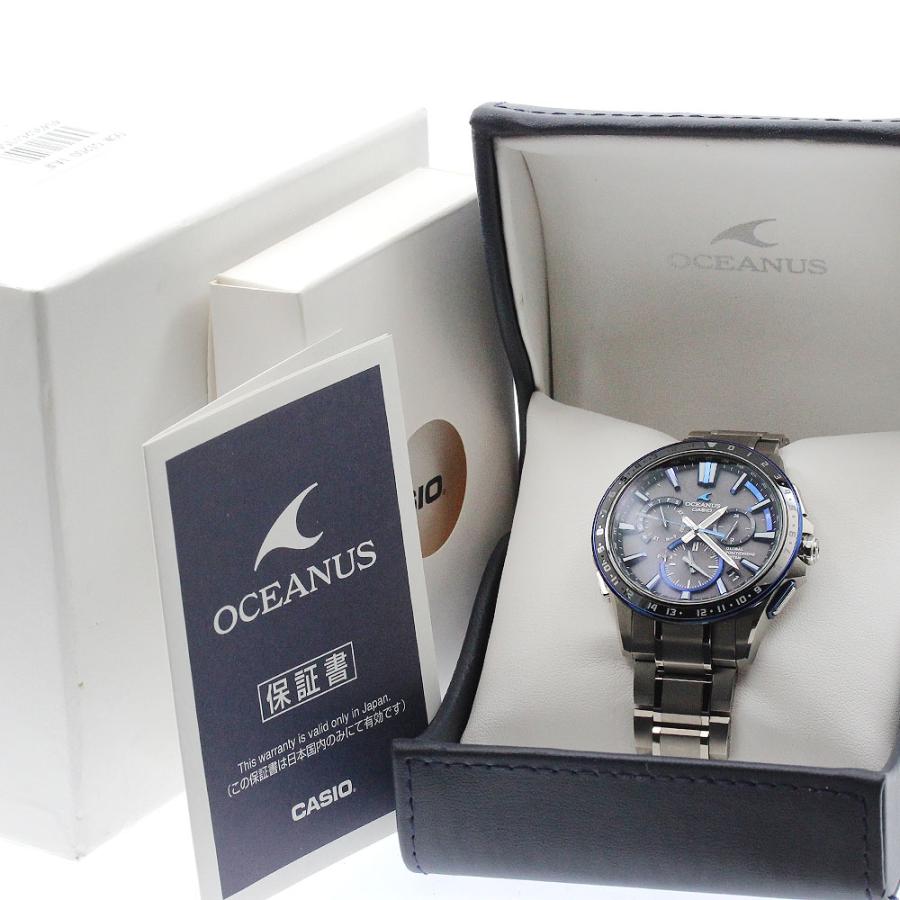 CASIO（カシオ） CASIO OCW-G1200-1AJF オシアナス GPS デイト