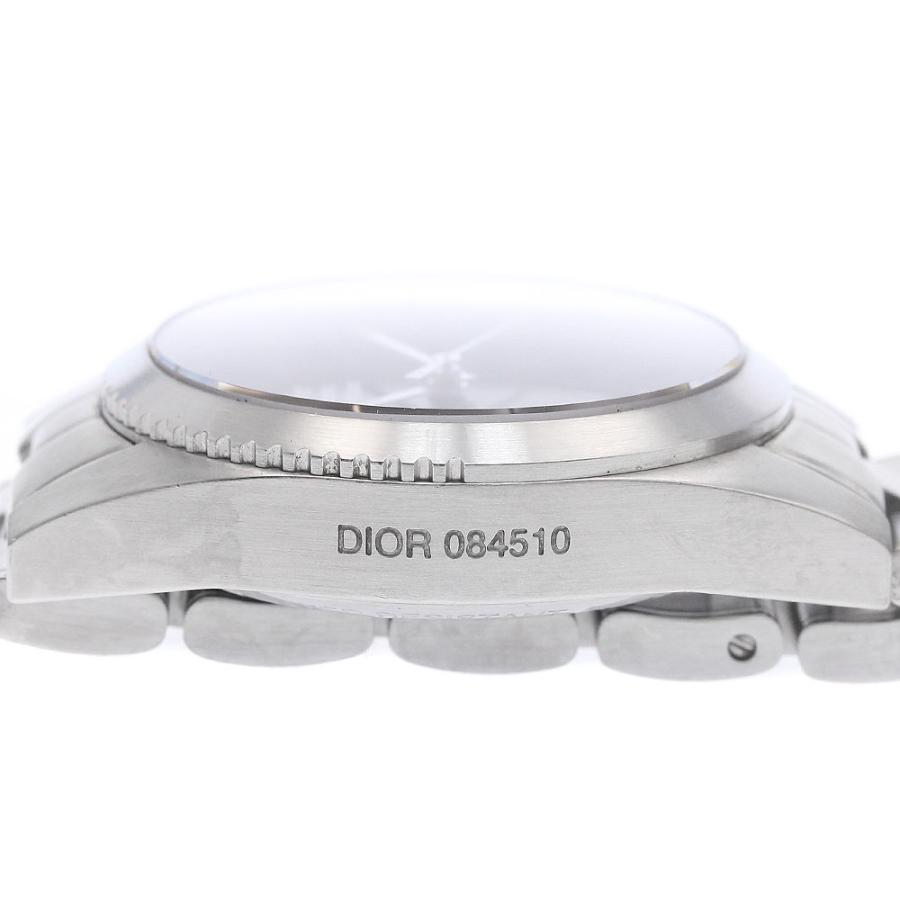 訳あり ディオール Dior CD084510 A03 シフルルージュ デイト 自動巻き メンズ _930709の画像