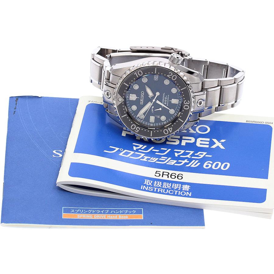 SEIKO SBDB001プロスペックス マリーンマスター スプリングドライブ SEIKO（セイコー） プロスペックス マリーンマスター スプリング