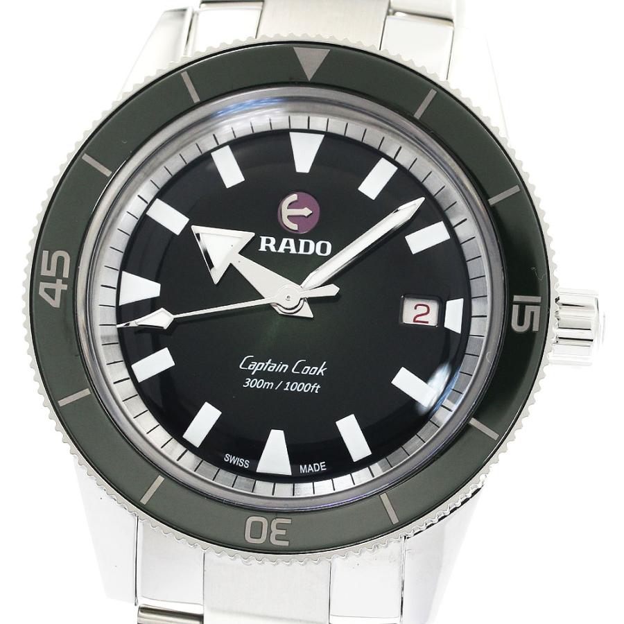 ラドー RADO R32105313 キャプテンクック オートマティック デイト 自動巻き メンズ 極美品 保証書付き_930870 RADO（ラドー） RADO R32105313 キャプテンクック オートマティック