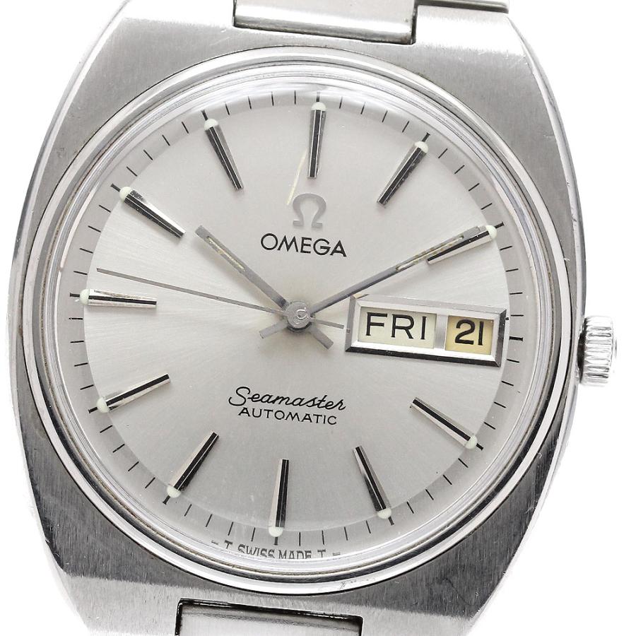 オメガシーマスター1020カラーダイヤル自動巻き〜動作良好 オメガシーマスター自動巻き1020〜カラーダイヤル〜稼働品〜美品