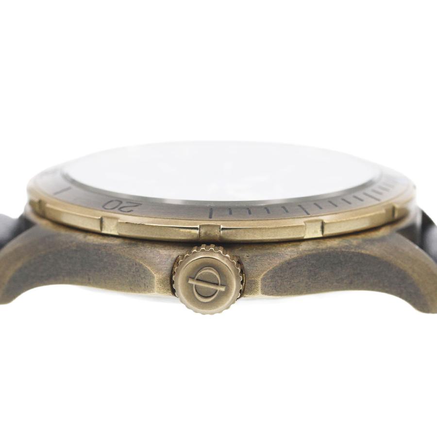 ボーム＆メルシェ Baume & Mercier M0A10500 クリフトン クラブ ブロンズ デイト 自動巻き メンズ 良品 保証書付き_930960の画像