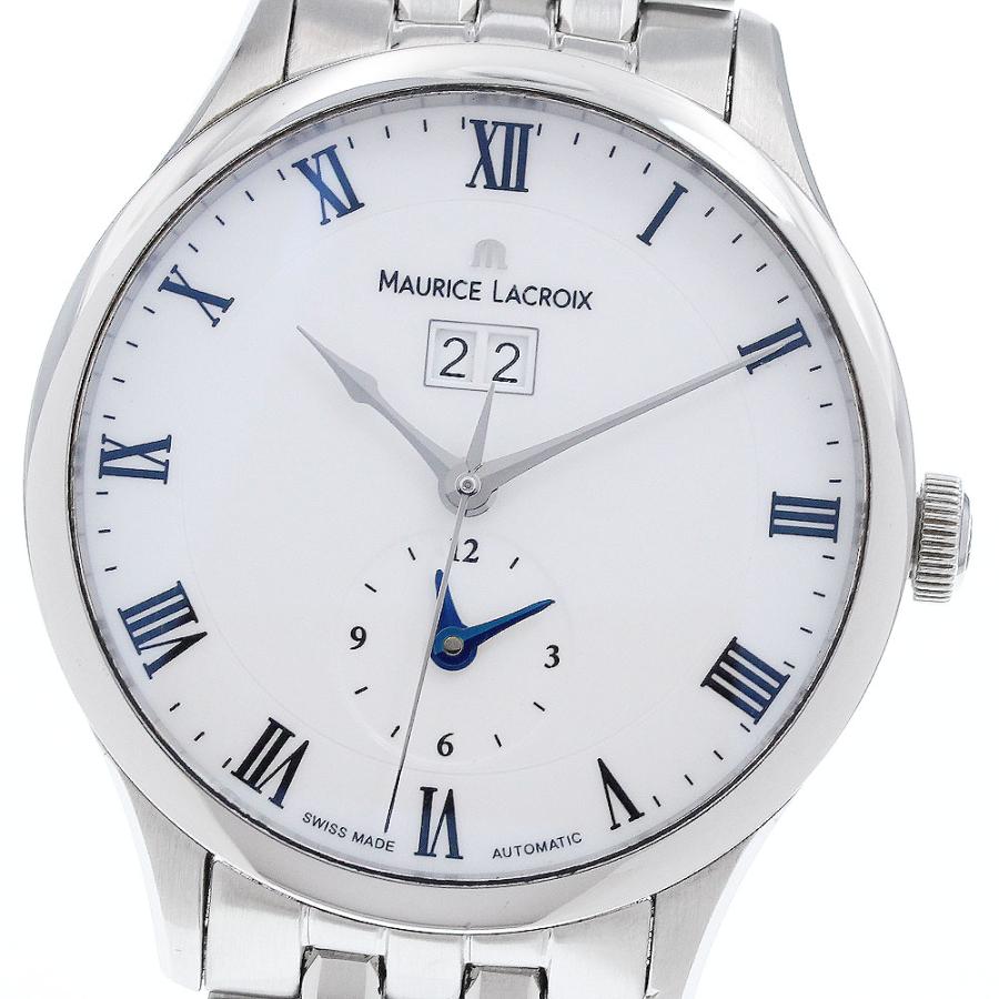 モーリスラクロア MAURICE LACROIX MP6707-SS002-112 マスターピース GMT 自動巻き メンズ 美品 _930999 モーリス・ラクロア（Maurice Lacroix） MAURICE LACROIX MP6707-SS002