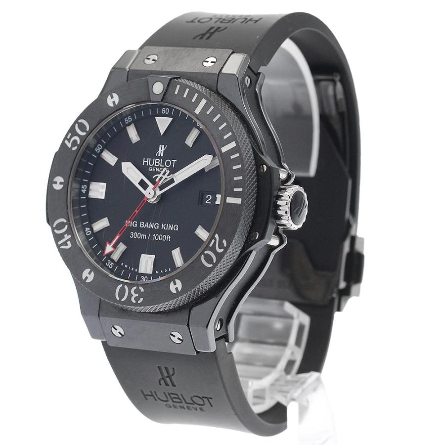 ウブロ HUBLOT 312.CM.1120.RX ビッグバン キング ブラックマジック 自動巻き メンズ 保証書付き_844207 HUBLOT（ウブロ） HUBLOT 312.CM.1120.RX ビッグバン キング ブラック