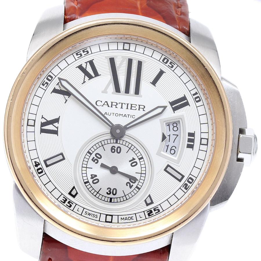 カルティエ CARTIER W7100011 カリブル ドゥ カルティエ 自動巻き メンズ 良品 _863239 Cartier（カルティエ） CARTIER W7100011 カリブル ドゥ 自動巻き