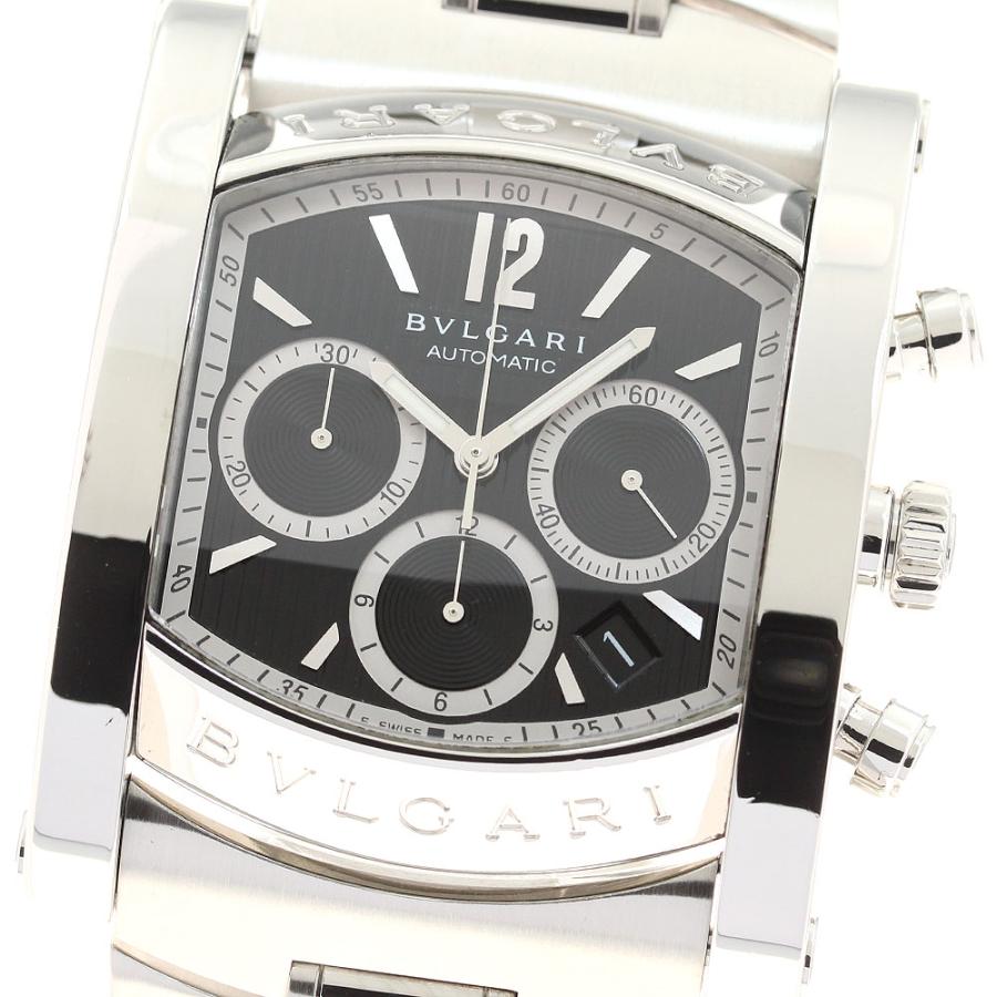 BVLGARI（ブルガリ） BVLGARI AA48SCH アショーマ クロノグラフ デイト 