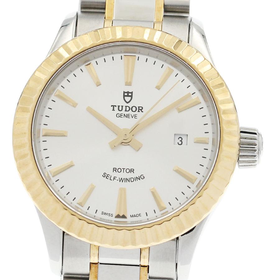 チュードル TUDOR 12113 スタイル デイト 自動巻き レディース 保証書付き_931998 TUDOR（チューダー） チュードル TUDOR 12113 スタイル デイト 自動