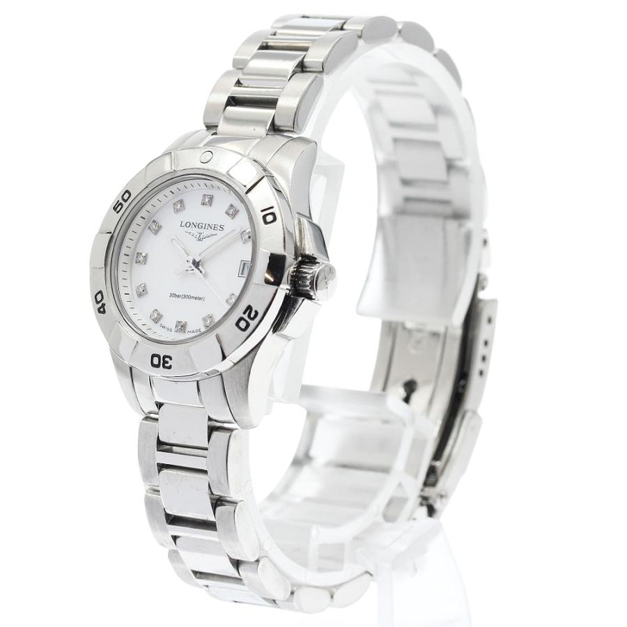 ロンジン LONGINES L3.198.4 ハイドロ コンクエスト 11Pダイヤ クォーツ レディース _932138 LONGINES（ロンジン） LONGINES L3.198.4 ハイドロ コンクエスト 11P