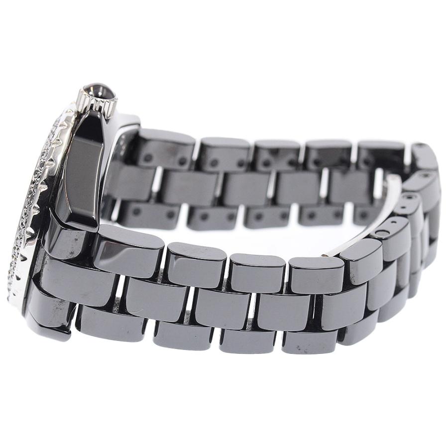 CHANEL（シャネル） CHANEL H0682 J12 黒セラミック アフターダイヤ