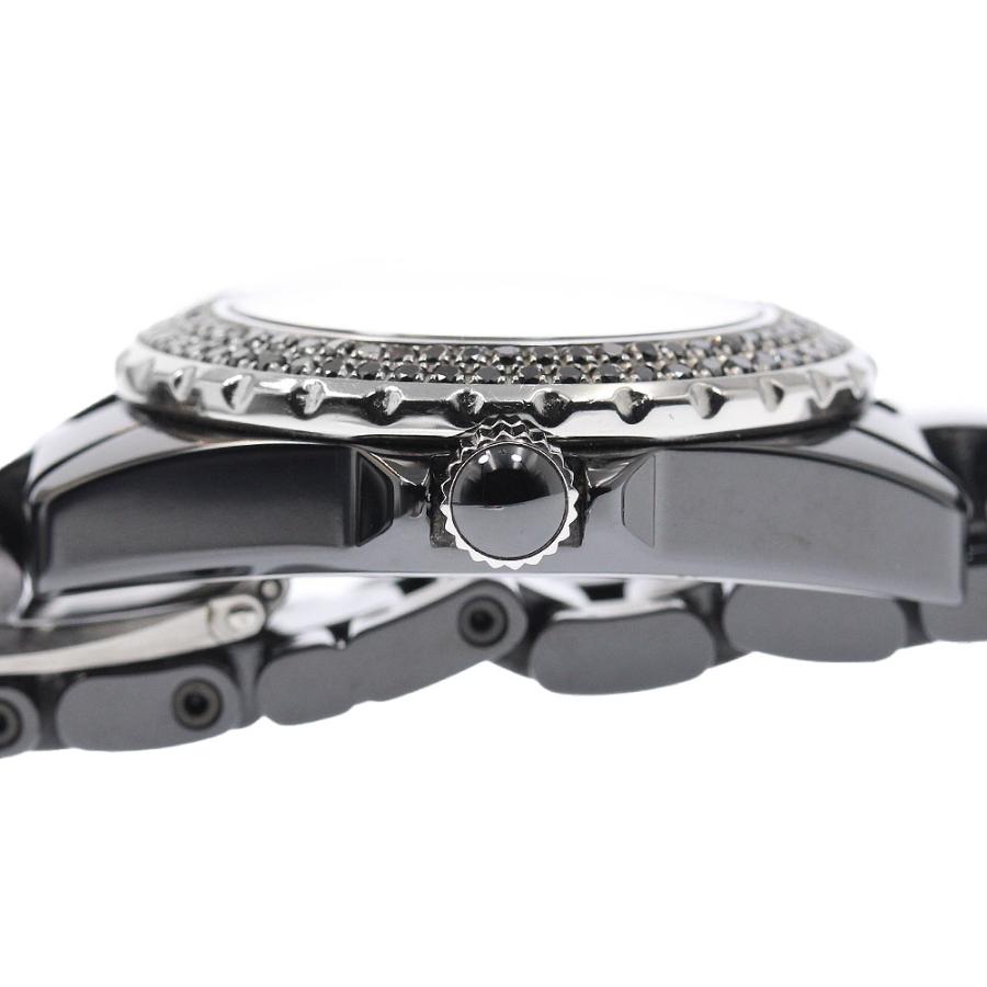 CHANEL（シャネル） CHANEL H0682 J12 黒セラミック アフターダイヤ